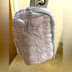 Iris & Rainbow Lilac Puff Fanny Pack Bag